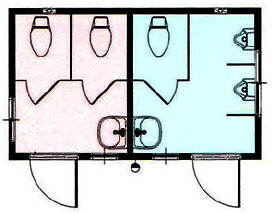 nwl-b 내부 평면도